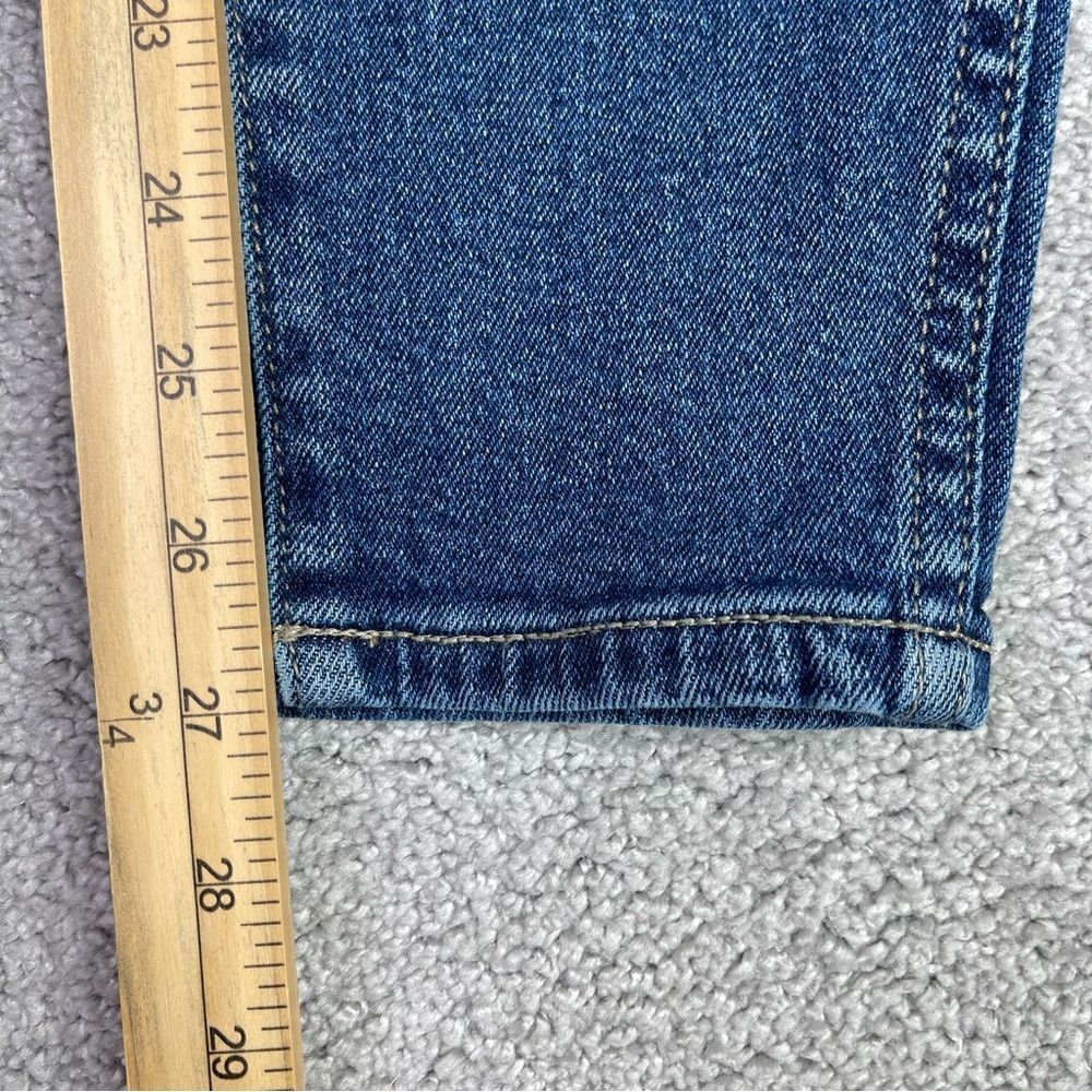 Rolla's Jeans Women’s 30 Blue Skinny High Rise Dark Wash Ripped - Picture 11 of 13